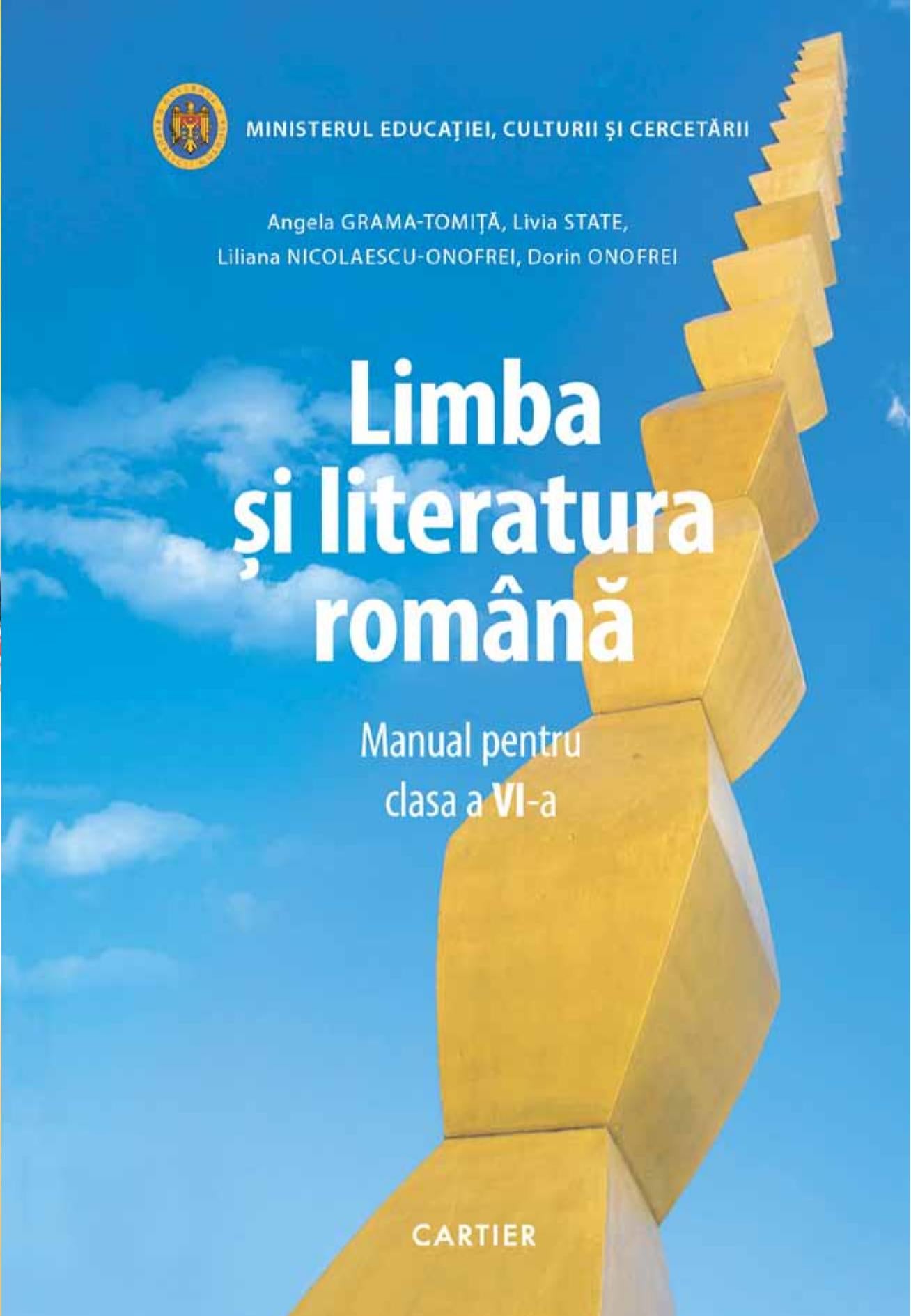 Limba română – clasa a VI-a